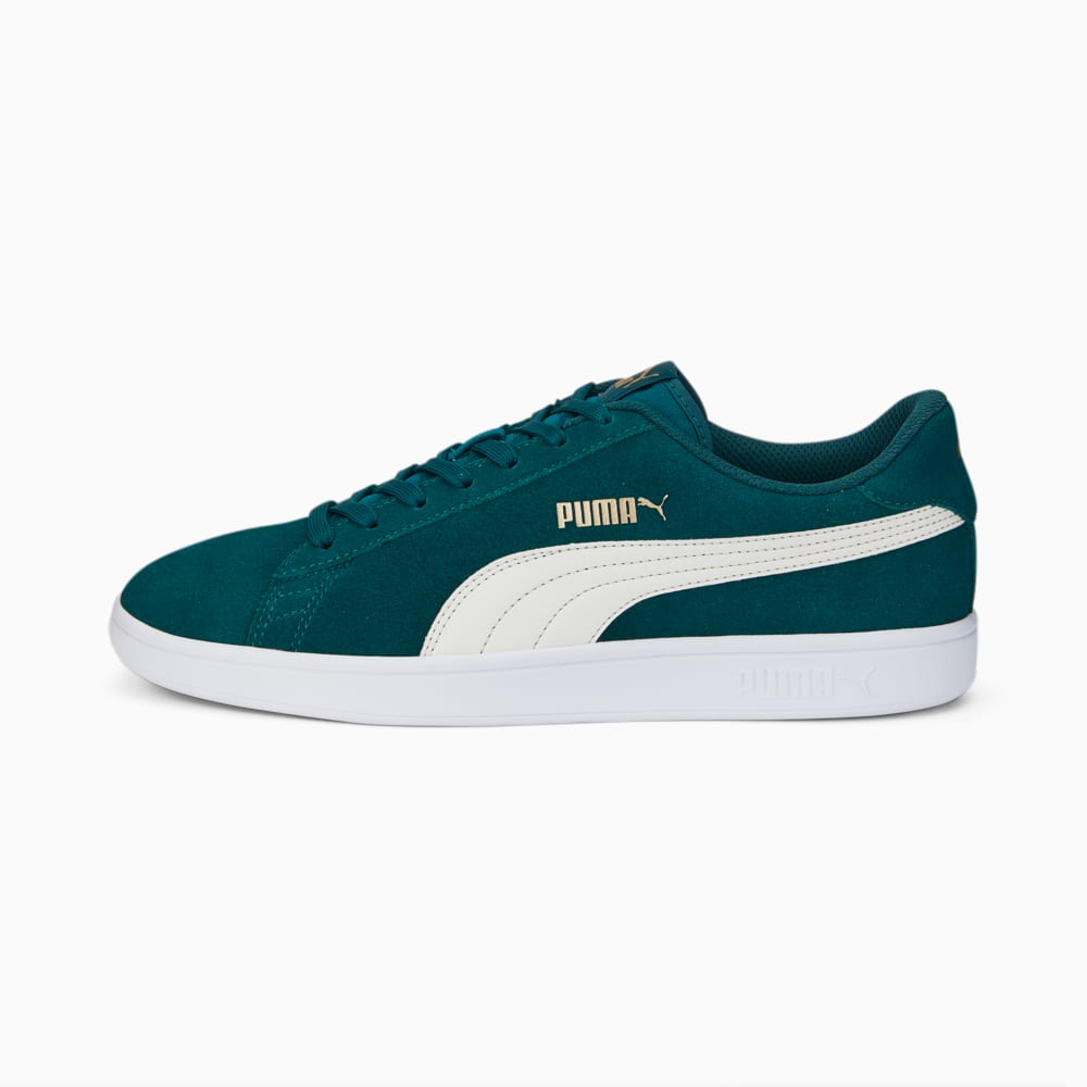 Зображення Puma Кеди Puma Smash v2 #1: Varsity Green-Vaporous Gray-Puma Team Gold