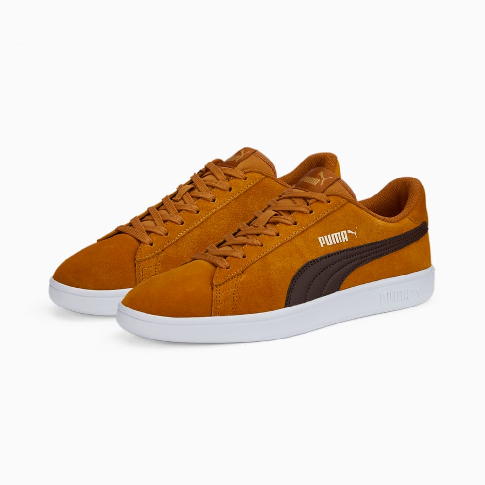 Puma Smash v2 Desert Tan Dark Chocolate Puma Team Gold Puma 364989 68