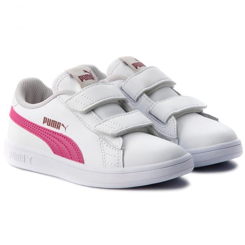 Smash V2 Leather Cocuk Ayakkabi Beyaz Puma Puma Turkiye Resmi Alisveris Sitesi
