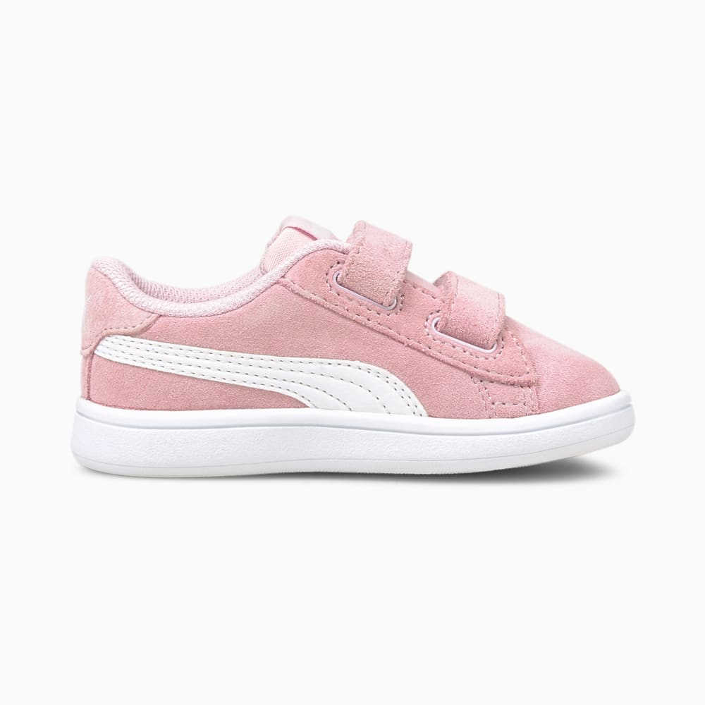 

PUMA - Детские кеды Smash v2 Suede Babies’ Tennis Trainers – Pink Lady-Puma White –, Розовый