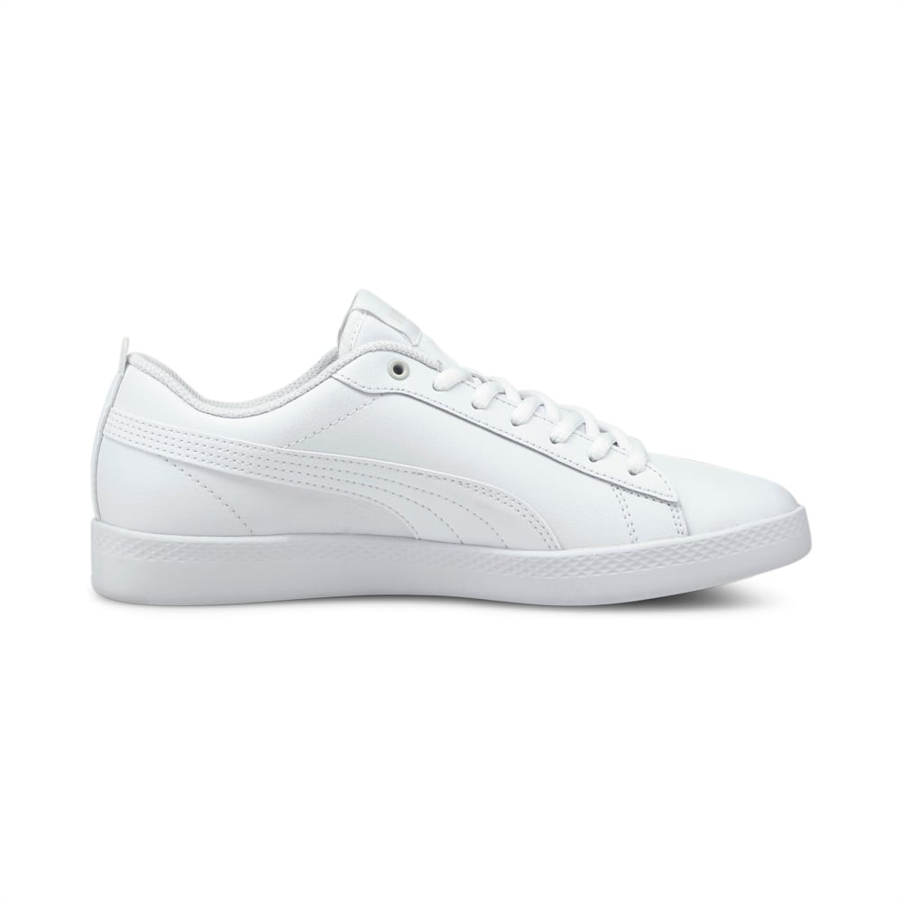 

PUMA - female - Кеды PUMA Smash Wns v2 L – Puma White-Puma White –, Белый