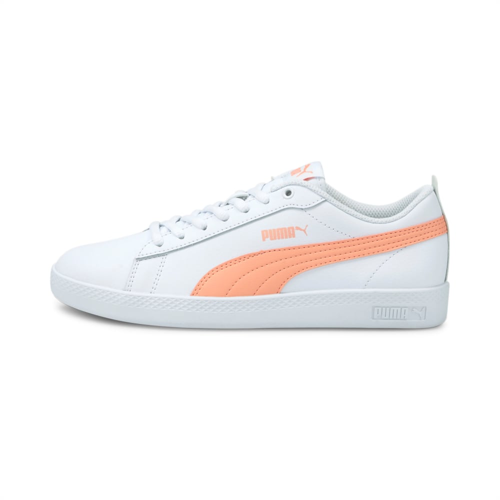 Зображення Puma Кеди PUMA Smash Wns v2 L #1: Puma White-Apricot Blush-Puma Black