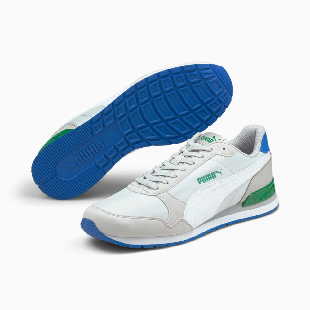 Изображение Puma 365278 #2: Gray V-White-A Green-Royal