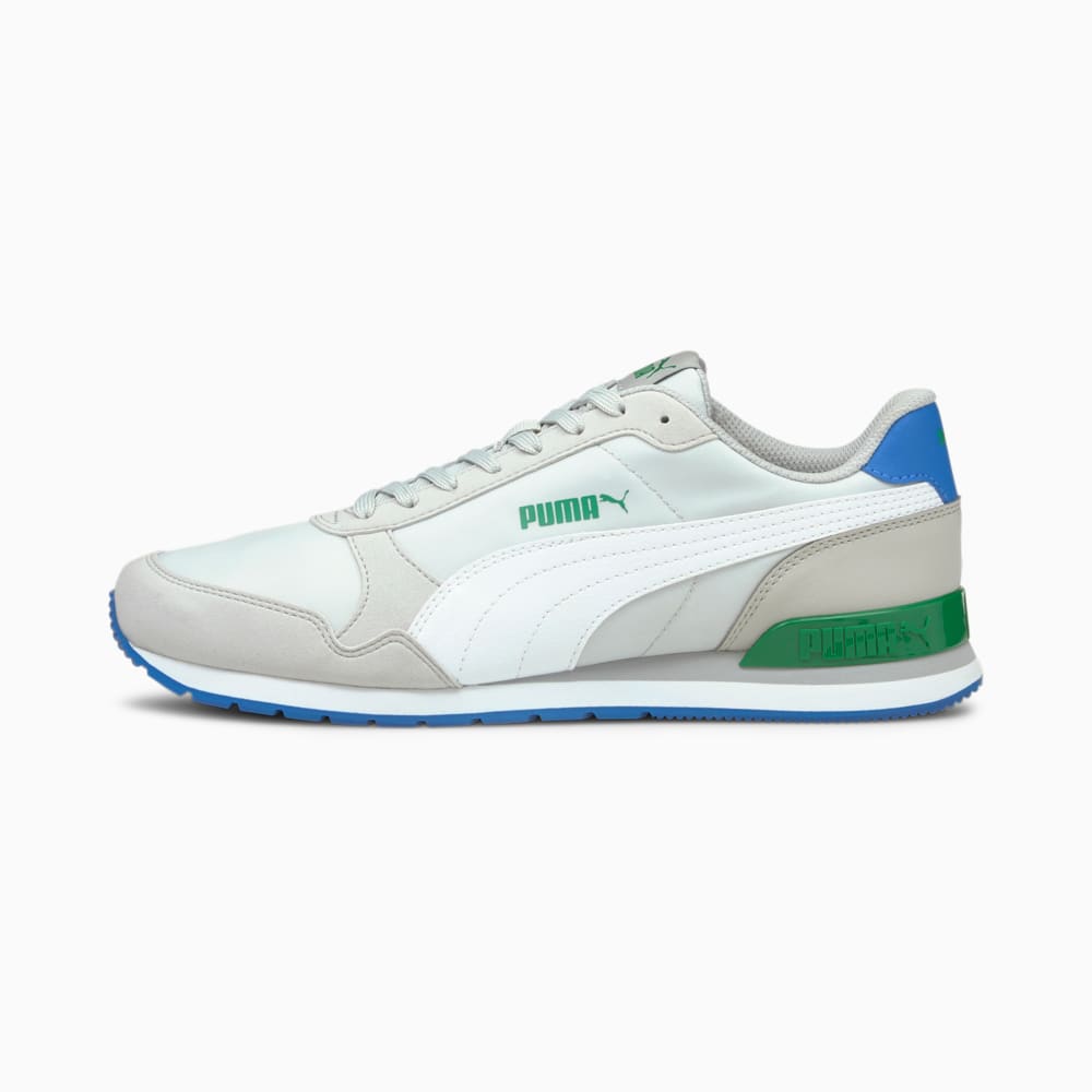 Зображення Puma Кросівки ST Runner v2 NL #1: Gray V-White-A Green-Royal