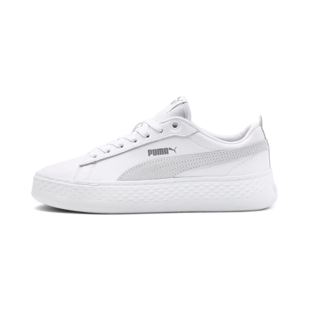 Зображення Puma Кеди Puma Smash Platform L #1: Puma White-Puma White-Puma White