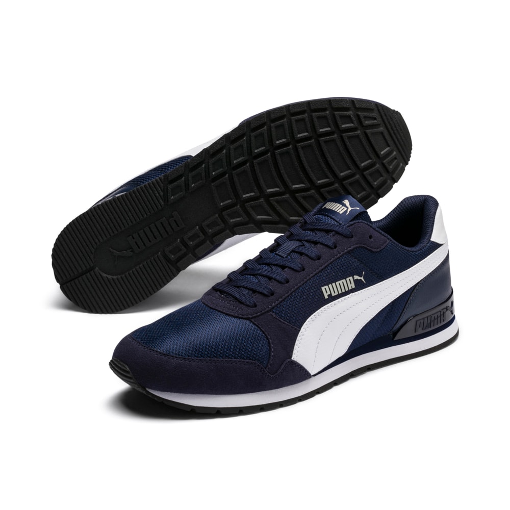 Акція на PUMA - Кроссовки ST Runner v2 Mesh – Peacoat-Puma White – 45 від Puma