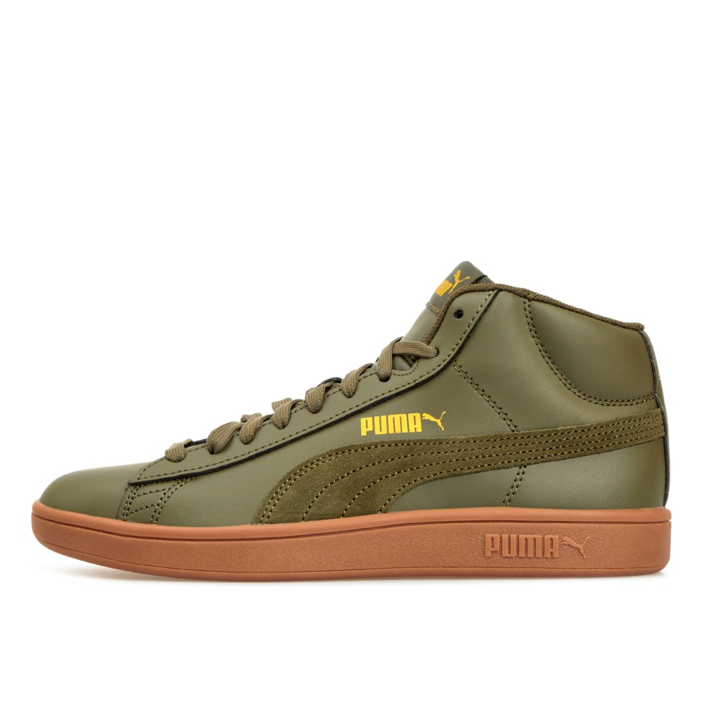 Зображення Puma Кеди Puma Smash v2 Mid L #1: Forest Night-Gold-Puma White-Gum