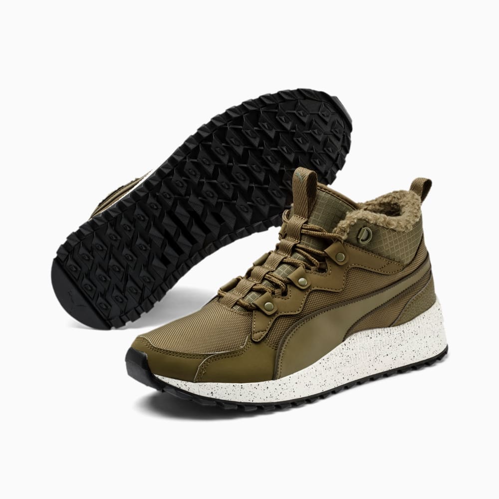 Изображение Puma Ботинки Pacer Next SB WTR #2: Burnt Olive-Forest Night-Whisper White