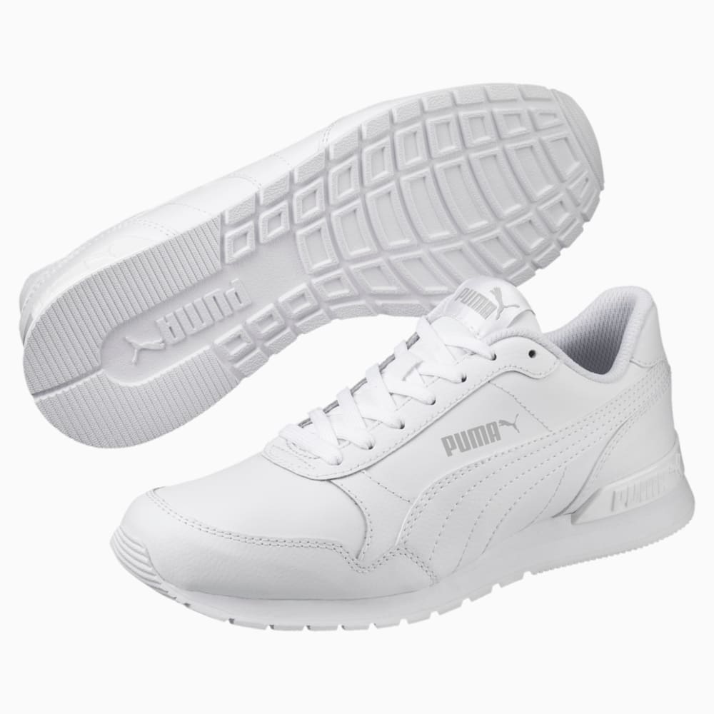 Зображення Puma Кросівки ST Runner v2 L Jr #2: Puma White-Gray Violet