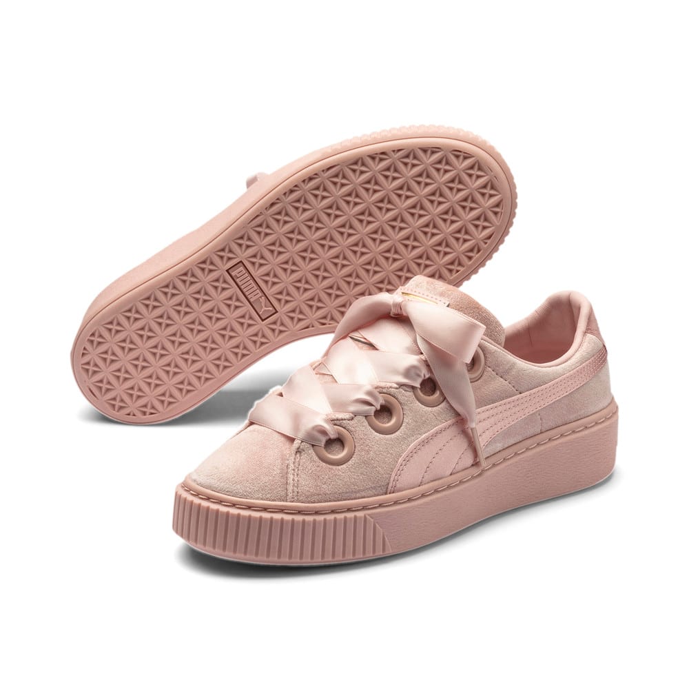 puma platform kiss velvet