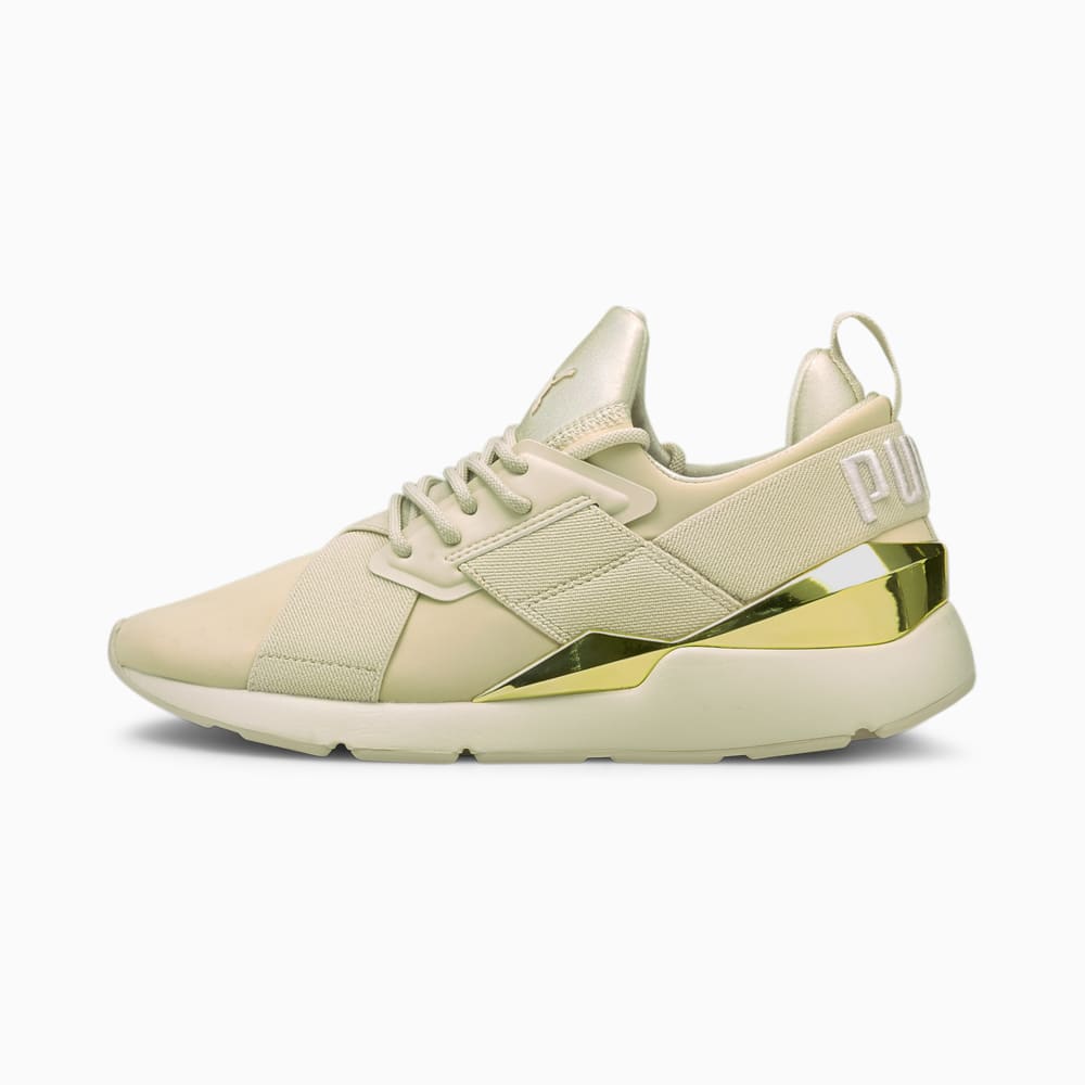 Зображення Puma Кросівки Muse Metal Wn's #1: Birch-Birch-Metallic Gold