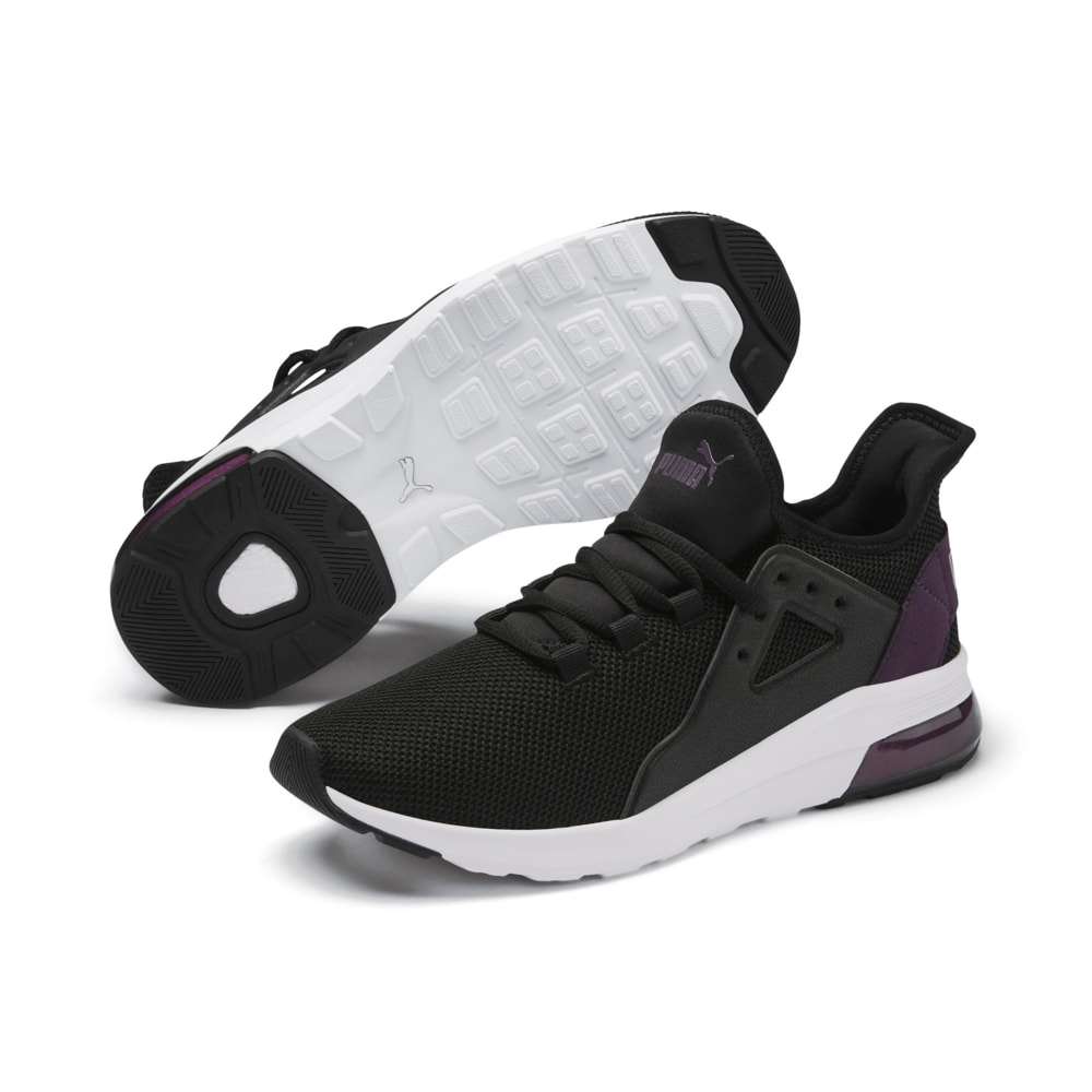 Electron Street 10 Black Puma Black Plum Purple White Puma 367309 09