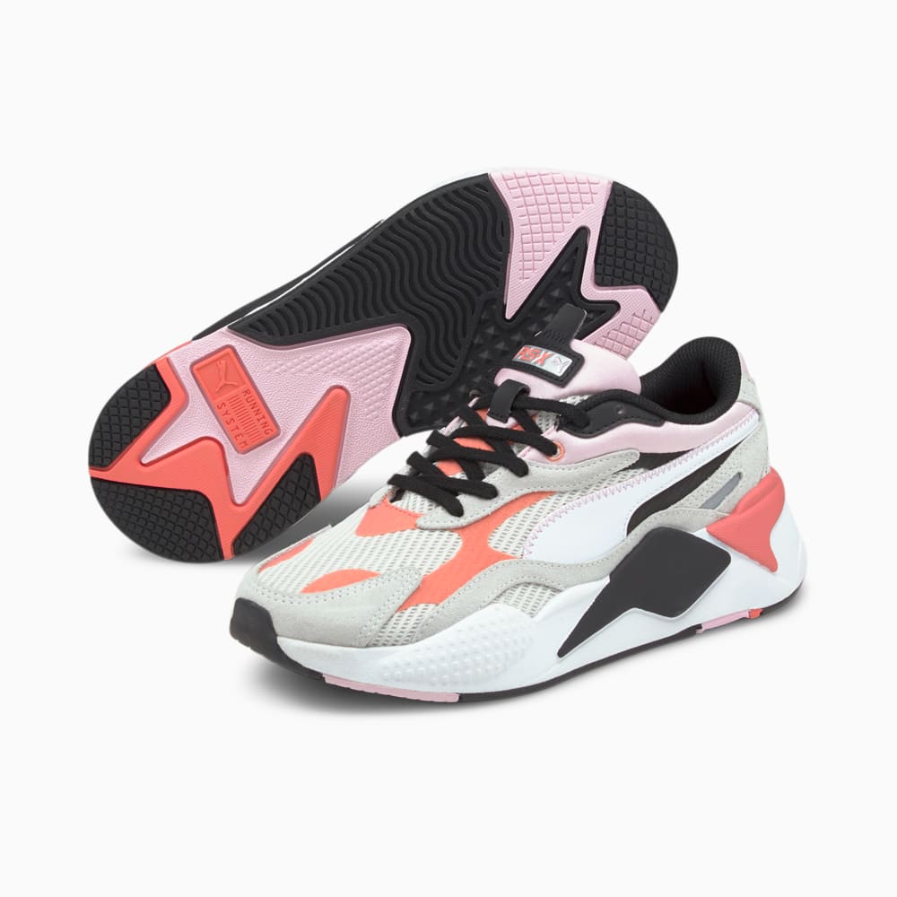 Зображення Puma Кросівки RS-X³ Twill Air Mesh Trainers #2: Nimbus Cloud-Georgia Peach