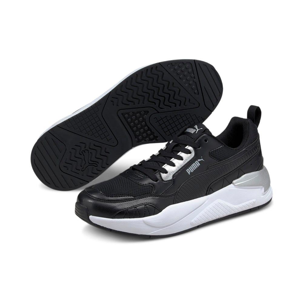 Krossovki X Ray Square Metallic Trainers Chernyj Puma