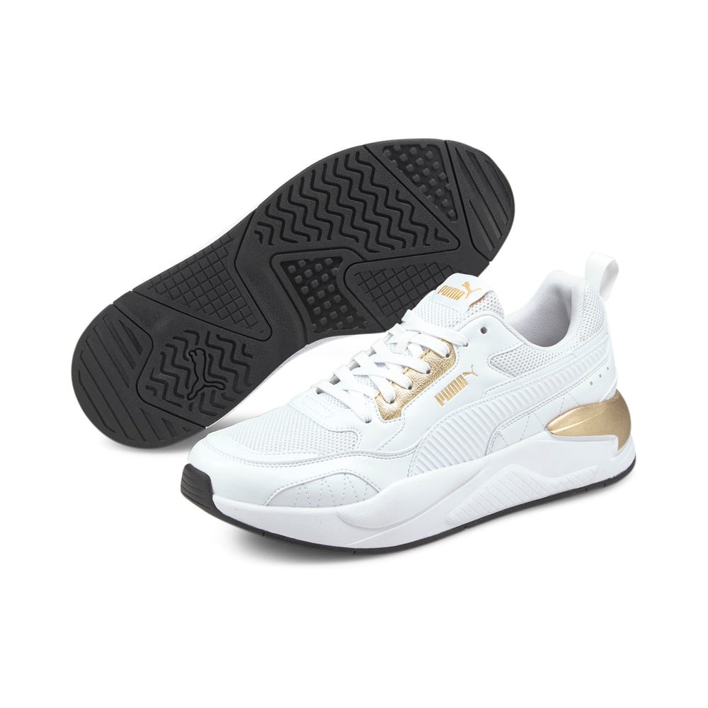 Krossovki X Ray Square Metallic Trainers Belyj Puma