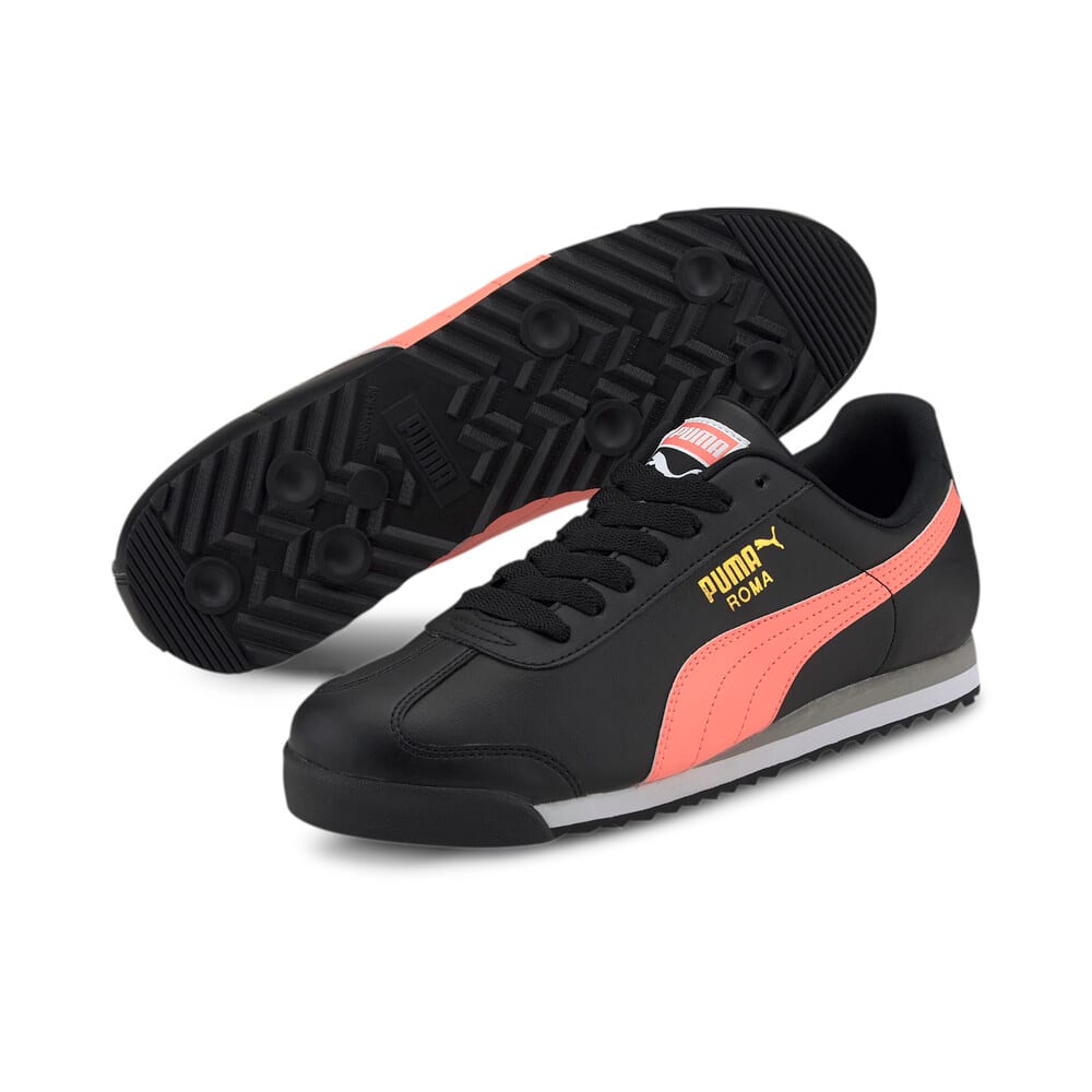 Roma Basic Erkek Ayakkabi Siyah Puma Puma Turkiye Resmi Alisveris Sitesi