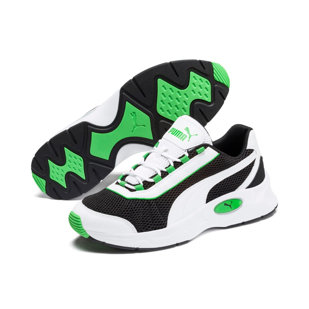 Puma black store green