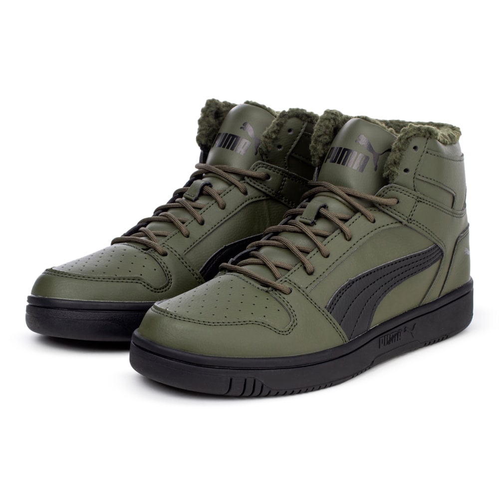 

PUMA - Кеды Puma Rebound Layup SL Fur – Forest Night-Puma Black –, Зеленый