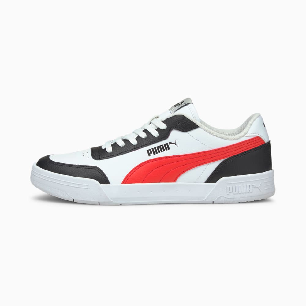 Зображення Puma Кросівки Caracal #1: Puma White-Poppy Red-Puma Black