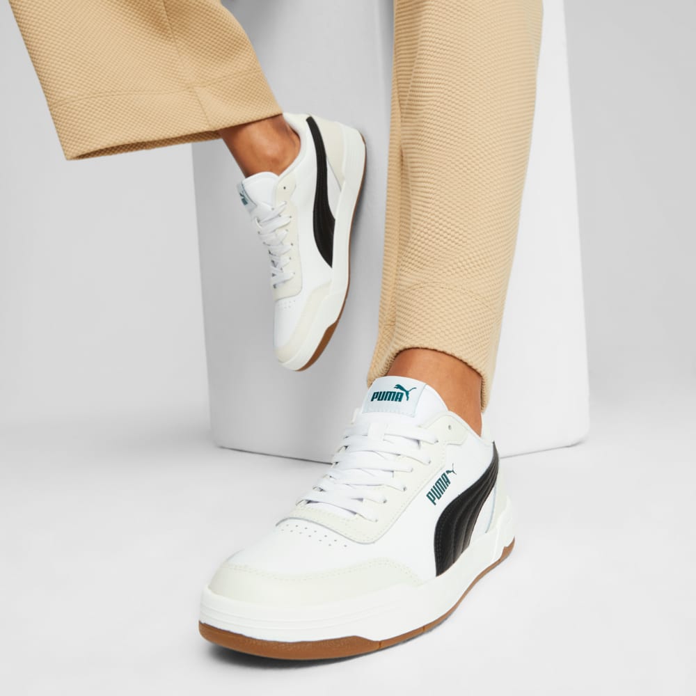 Изображение Puma Кеды Caracal #2: PUMA White-PUMA Black-Malachite-Vapor Gray