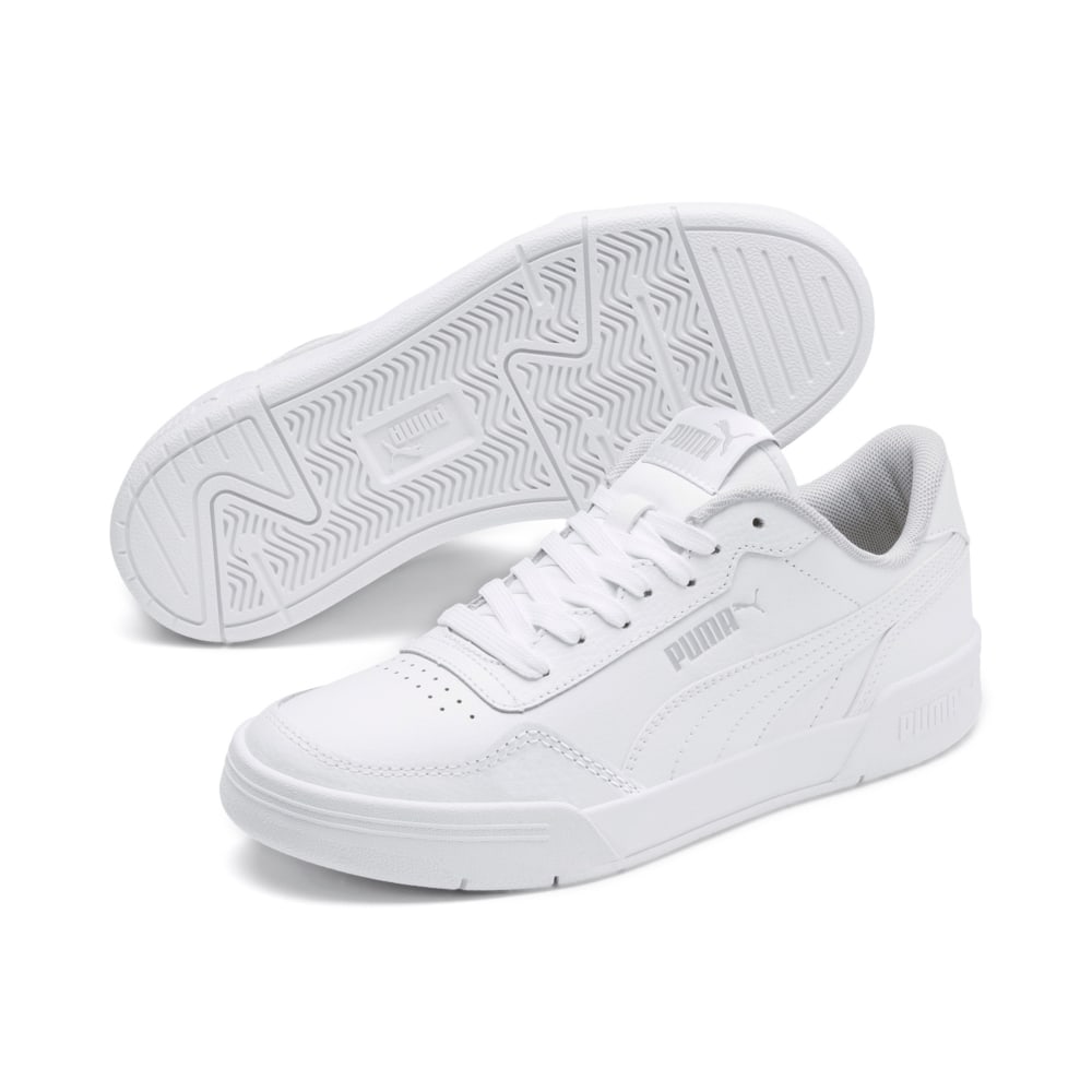 Зображення Puma Дитячі кросівки Caracal Jr #2: Puma White-Puma White-Puma Silver