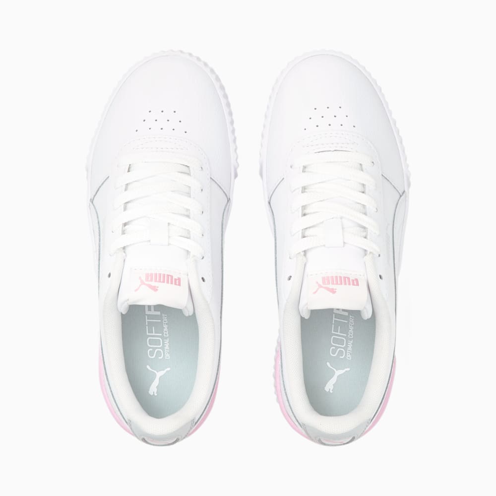 

PUMA - female - Детские кеды Carina L Jr – Puma White-Puma White-Arctic Ice –, Белый