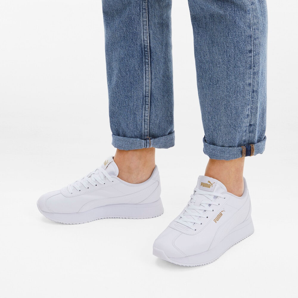 turino stacked women's sneakers