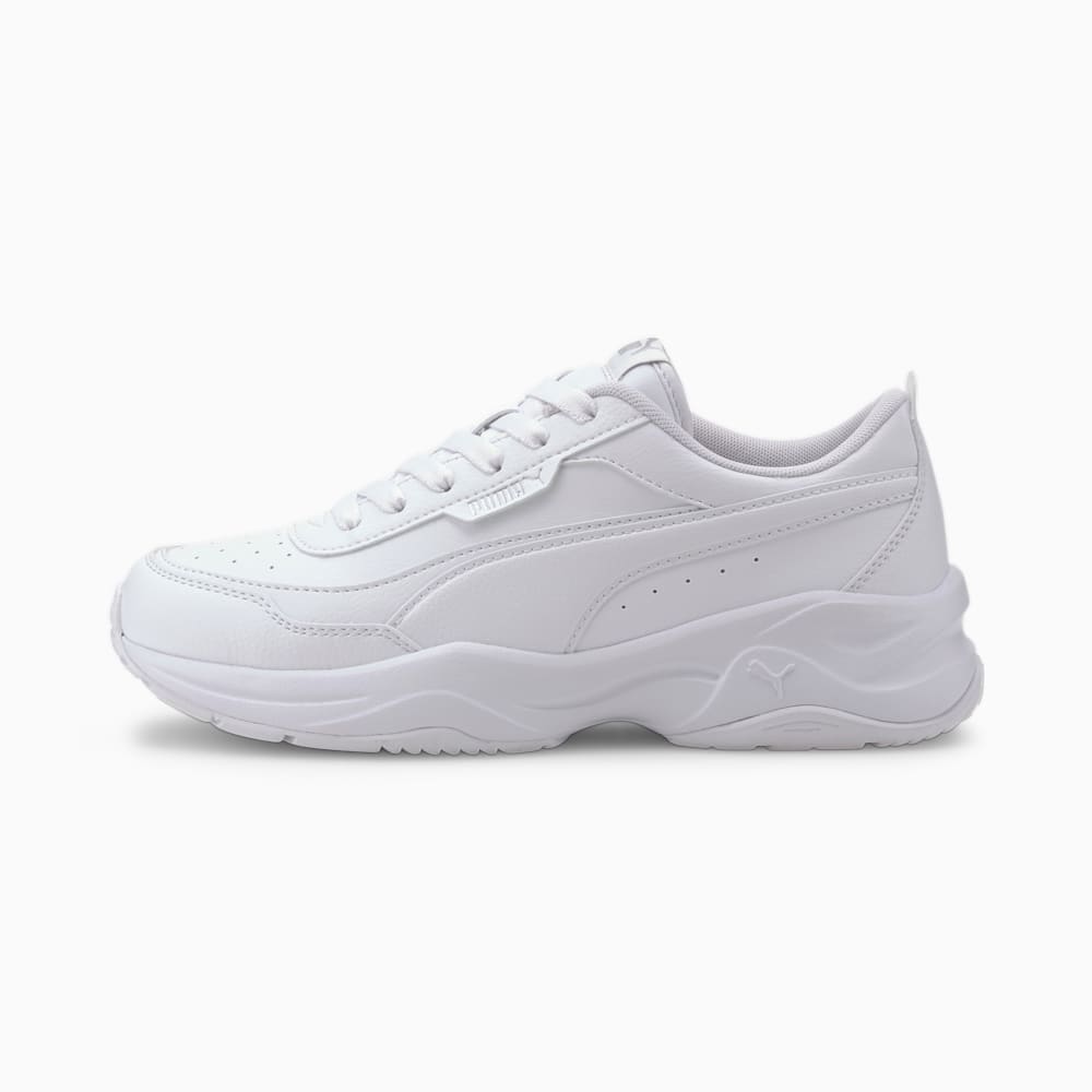 Grey and white puma top