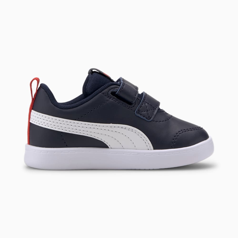 

PUMA - Детские кеды Courtflex V2 Babies’ Trainers – Peacoat-High Risk Red –, Синий