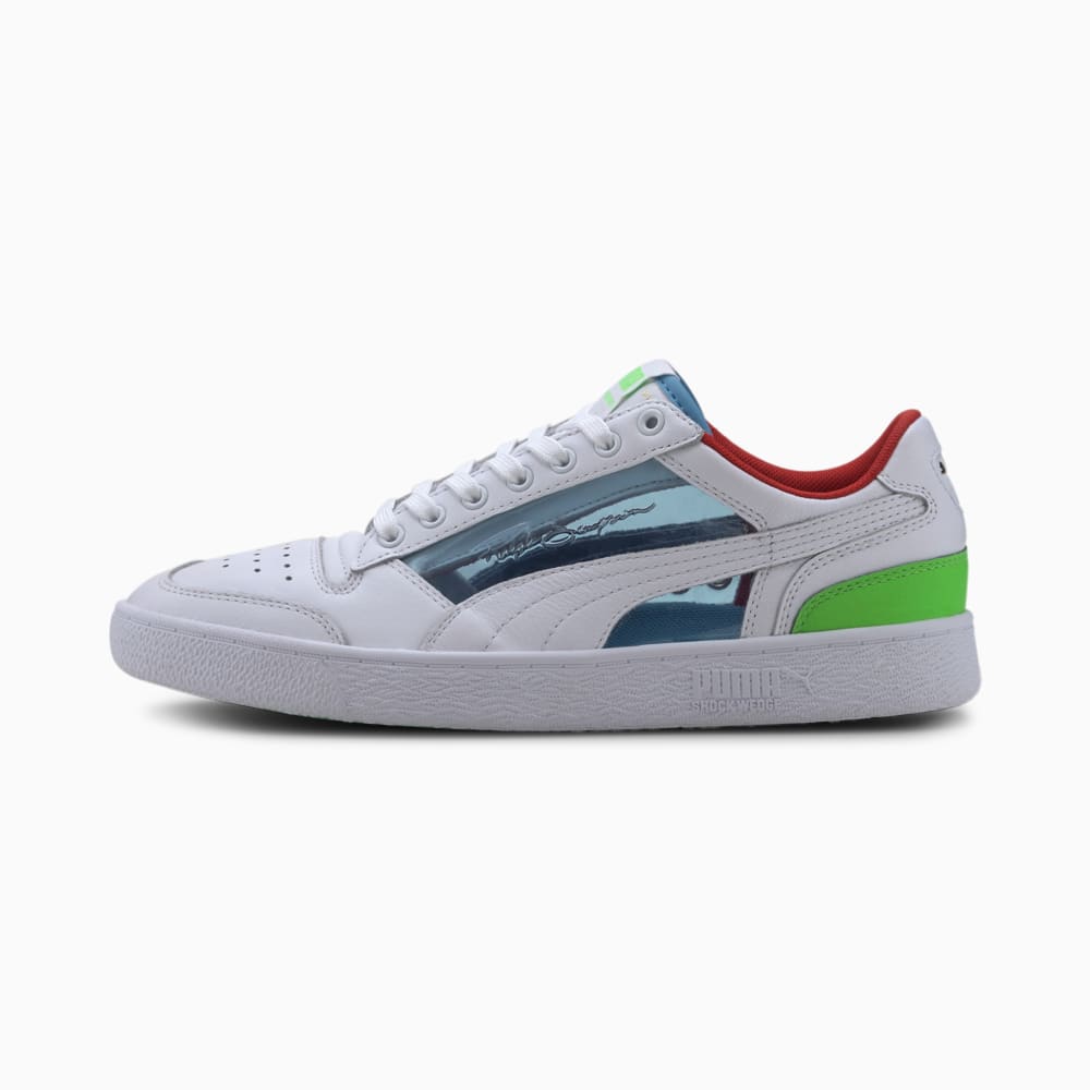 Изображение Puma Кеды Ralph Sampson Lo «Glass» #1: P WhT-Ethereal Blue-Fluo Grn