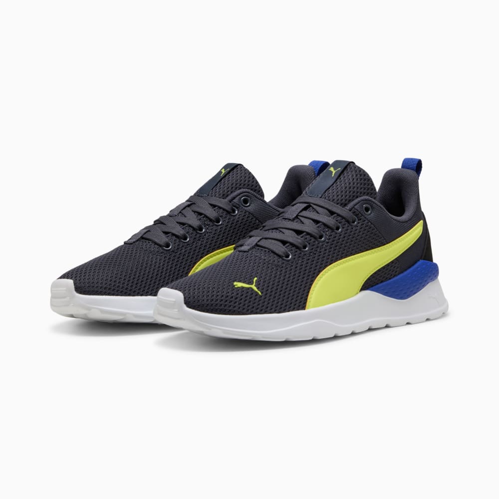 Изображение Puma Кроссовки Anzarun Lite Youth Trainers #2: Galactic Gray-Lemon Sherbert-PUMA Black