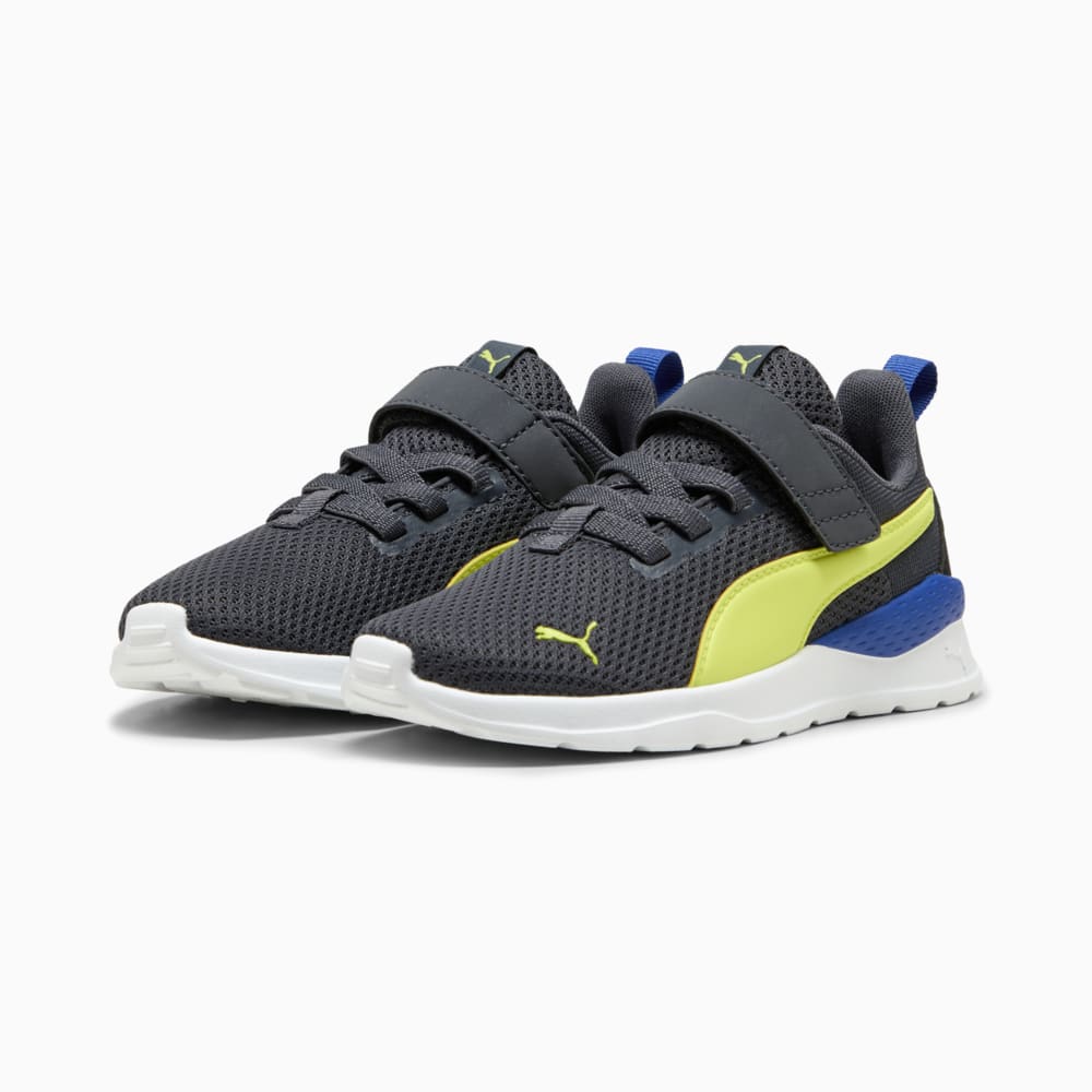 Изображение Puma Детские кроссовки Anzarun Lite Kids’ Trainers #2: Galactic Gray-Lemon Sherbert-PUMA Black