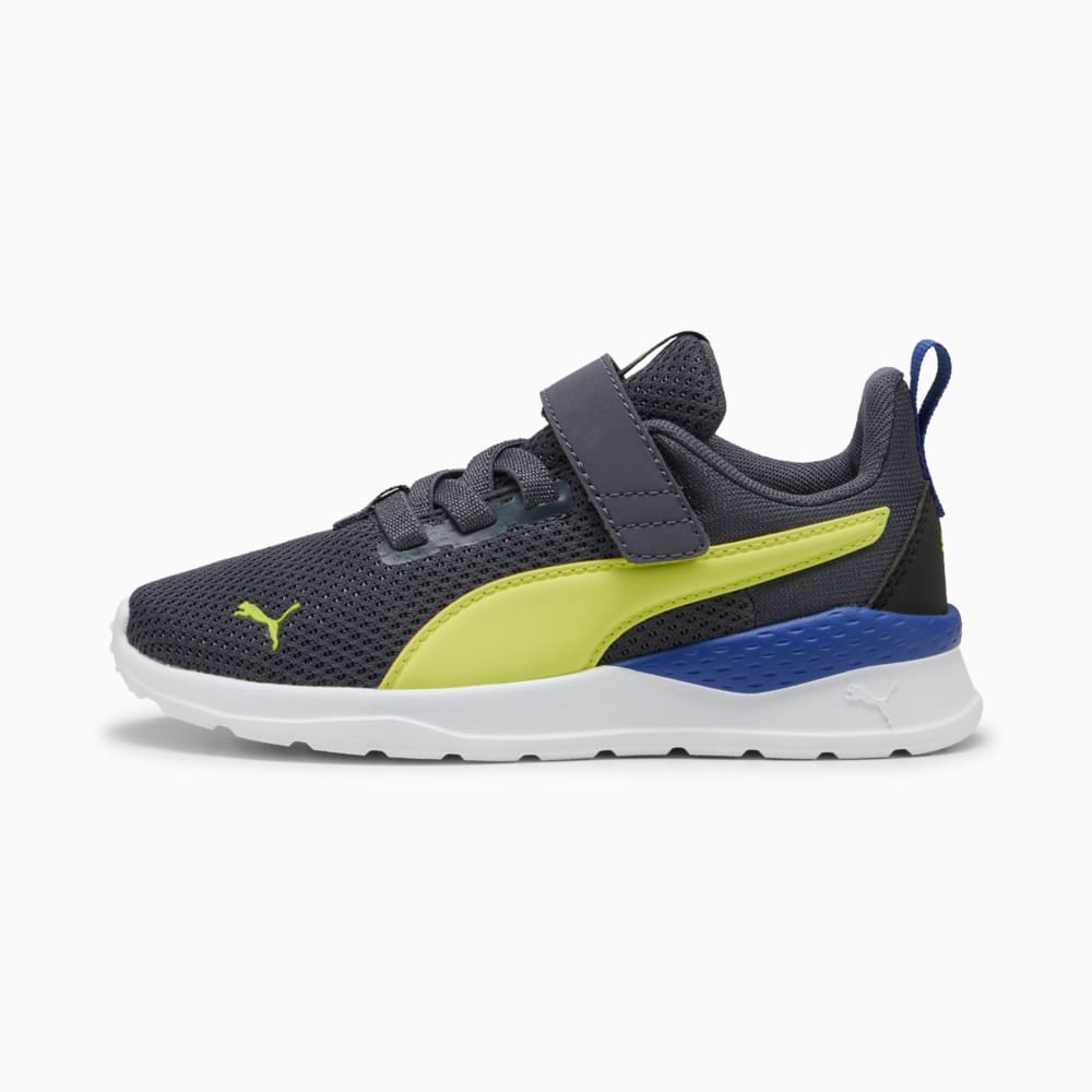 Изображение Puma Детские кроссовки Anzarun Lite Kids’ Trainers #1: Galactic Gray-Lemon Sherbert-PUMA Black