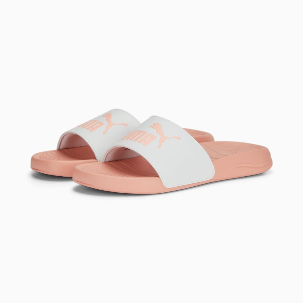 Изображение Puma Шлепанцы Popcat 20 #2: Puma White-Apricot Blush