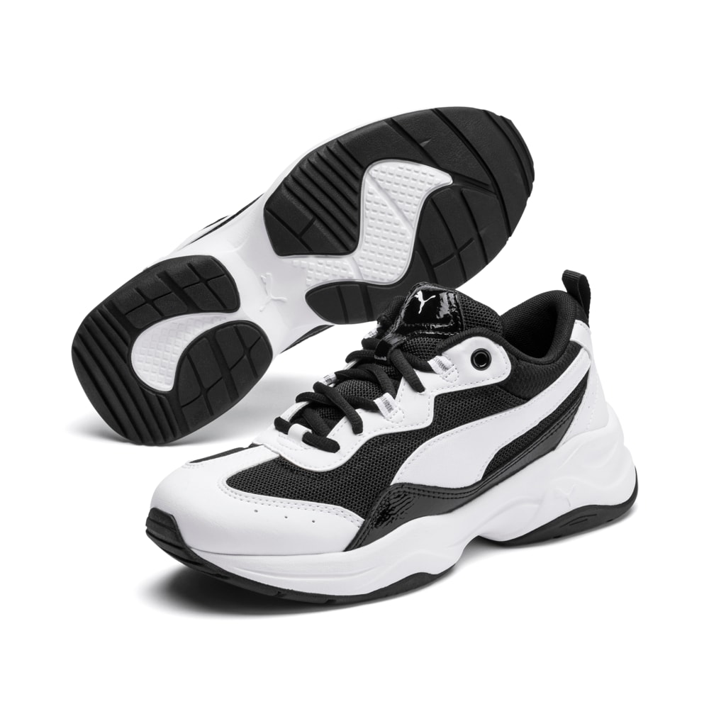 Зображення Puma Кросівки Cilia Patent SL #2: Puma Black-Puma White-Puma Silver