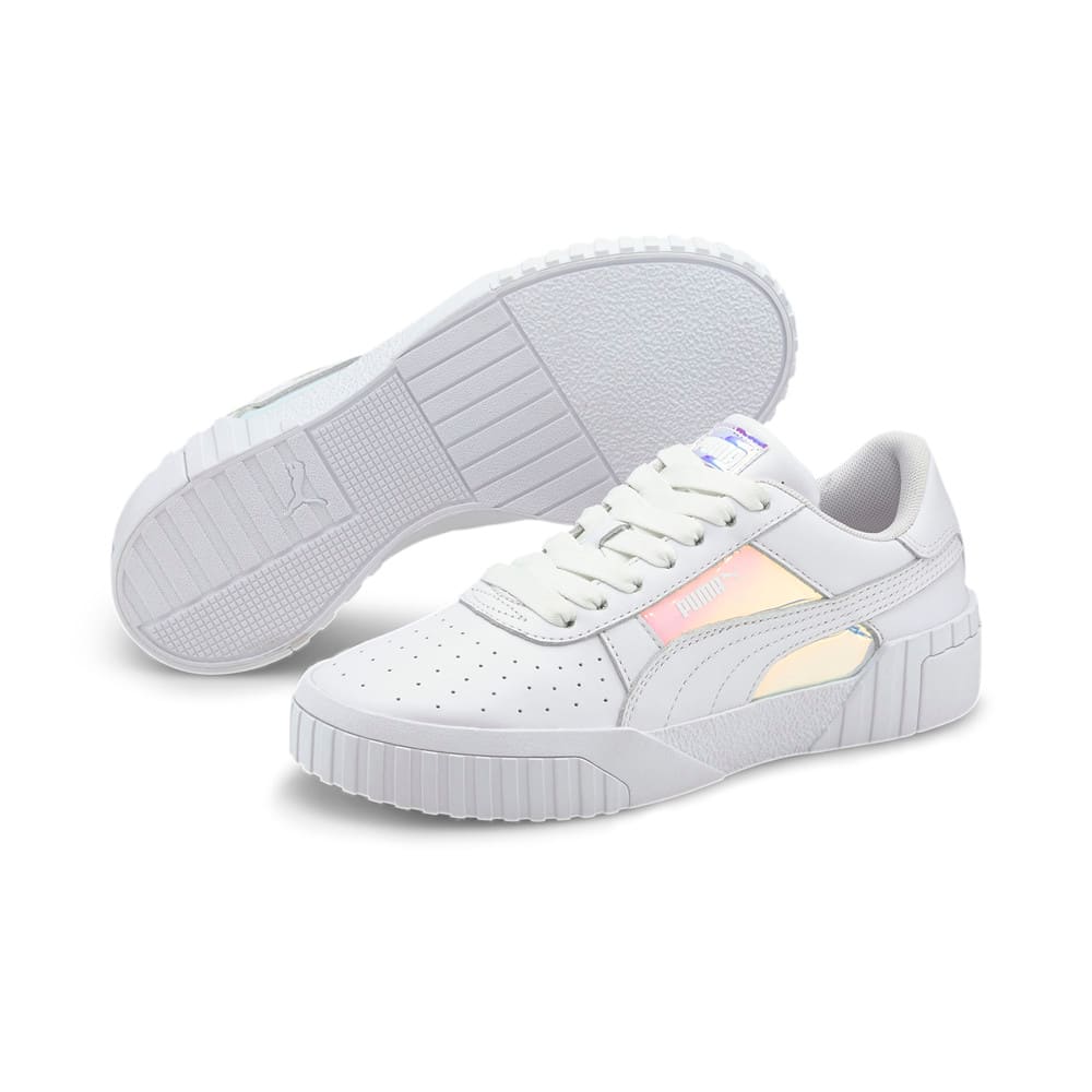 puma cali white iridescent