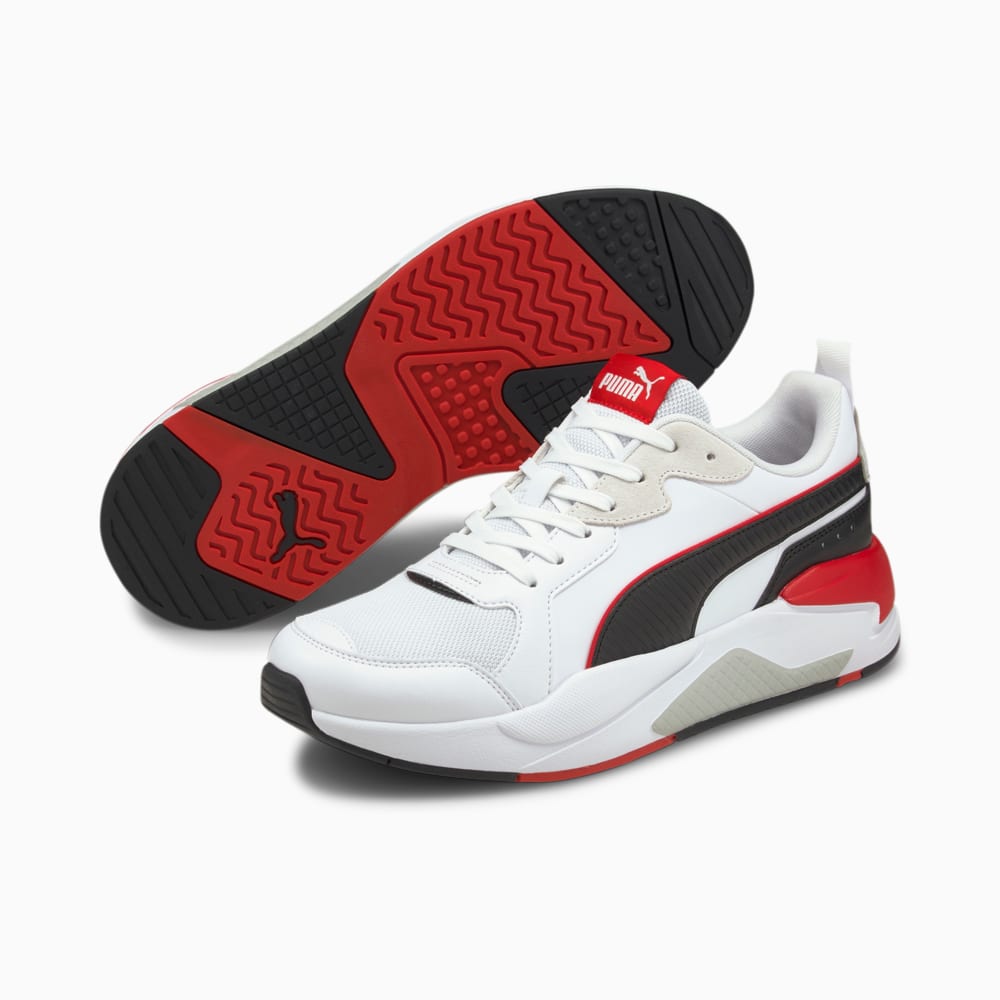 Зображення Puma Кросівки X-Ray Game #2: Puma White-Puma Black-Urban Red-Gray Violet