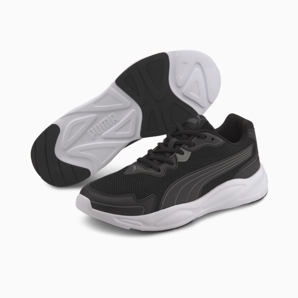 90s Runner Nu Wave Trainers 10 Black Puma Black Puma Black Ultra Gray Puma White Puma 373017 01