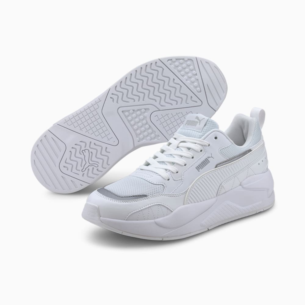 Grey and white puma on sale