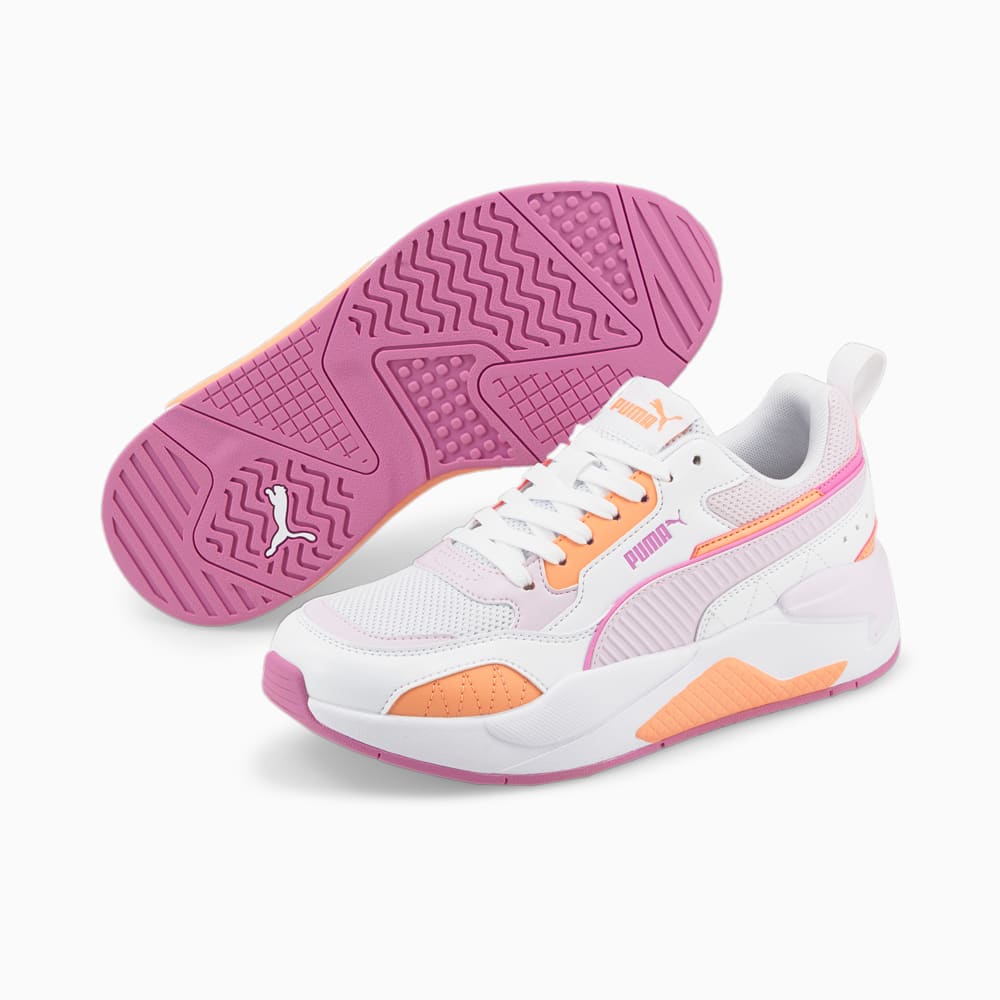 Изображение Puma Кроссовки X-Ray 2 Square #2: Puma White-Lavender Fog-Peach Pink-Opera Mauve