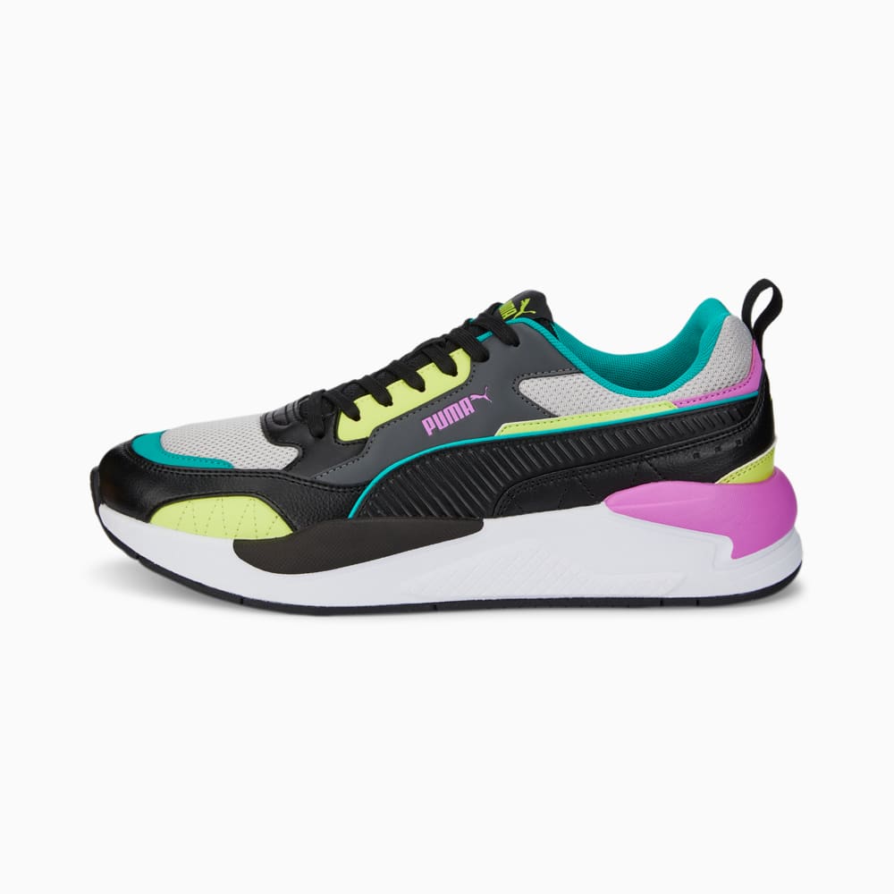 Зображення Puma Кросівки X-Ray 2 Square #1: Gray Violet-Puma Black-Dark Shadow-Light Lime