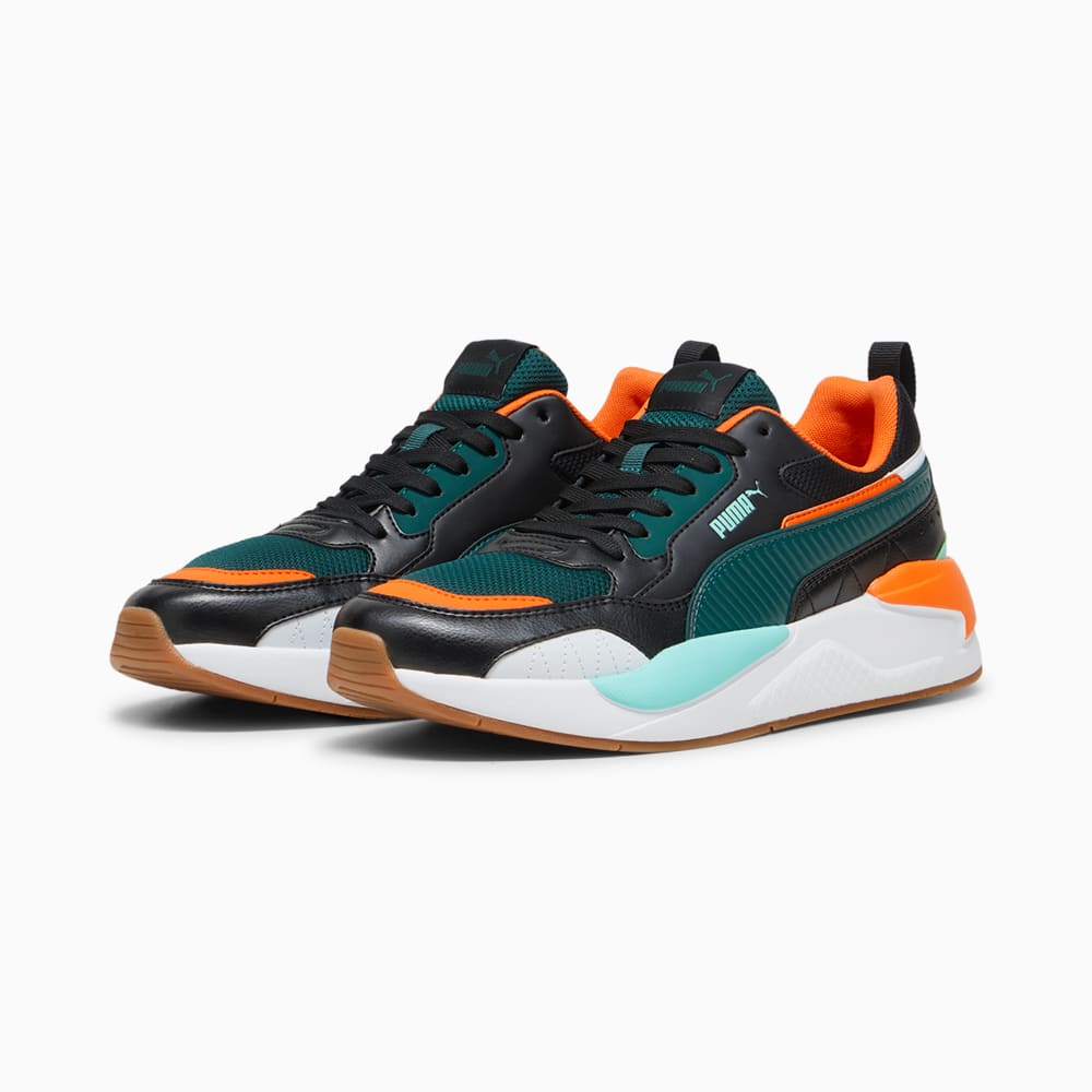 Зображення Puma Кросівки X-Ray 2 Square #2: PUMA Black-Dark Myrtle-Flame Flicker