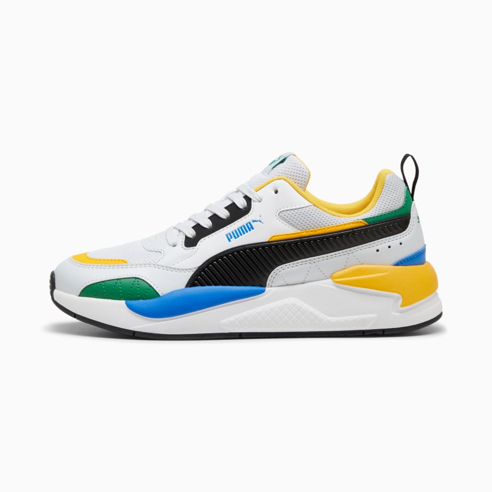 Изображение Puma Кроссовки X-Ray 2 Square #1: PUMA White-PUMA Black-Silver Mist-Archive Green