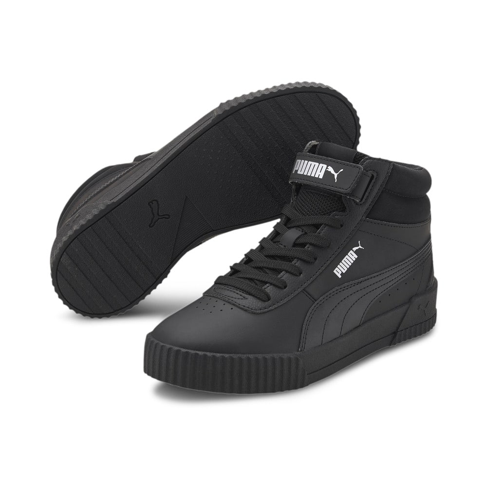 puma carina mid top trainers