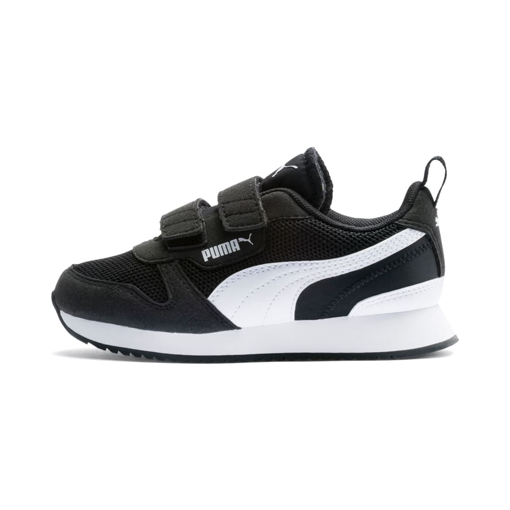 R78 Kids Trainers 10 Black Puma Black Puma