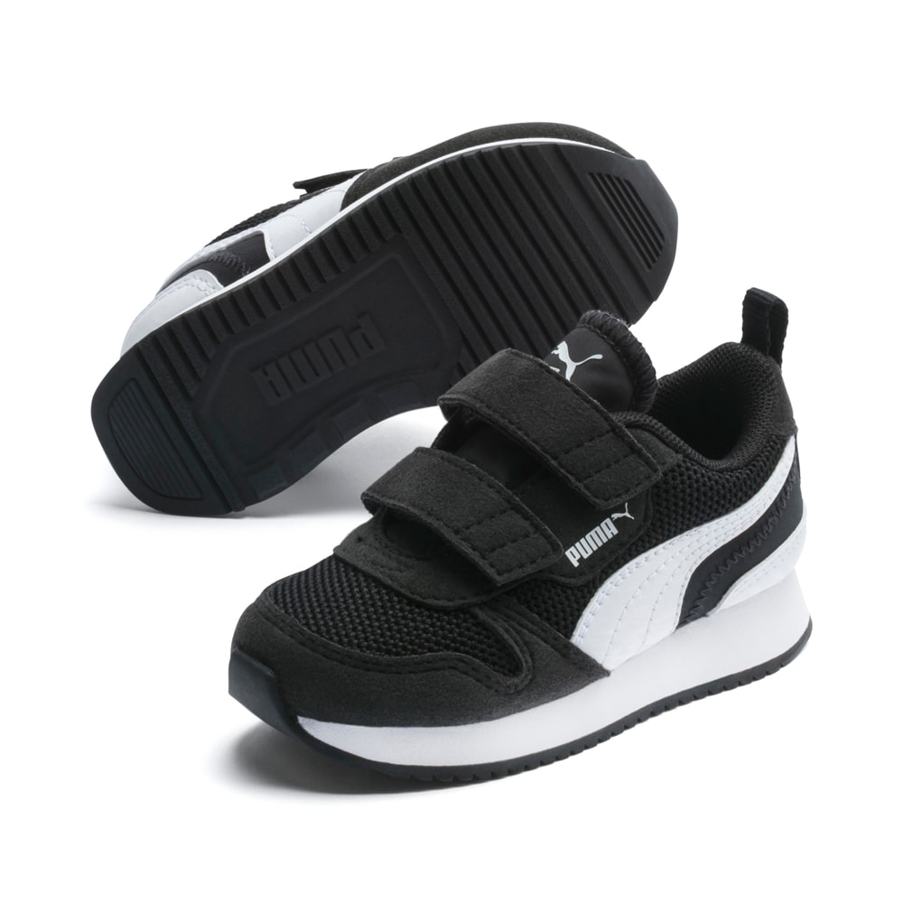 Зображення Puma Дитячі кросівки Puma R78 V Inf #2: Puma Black-Puma White