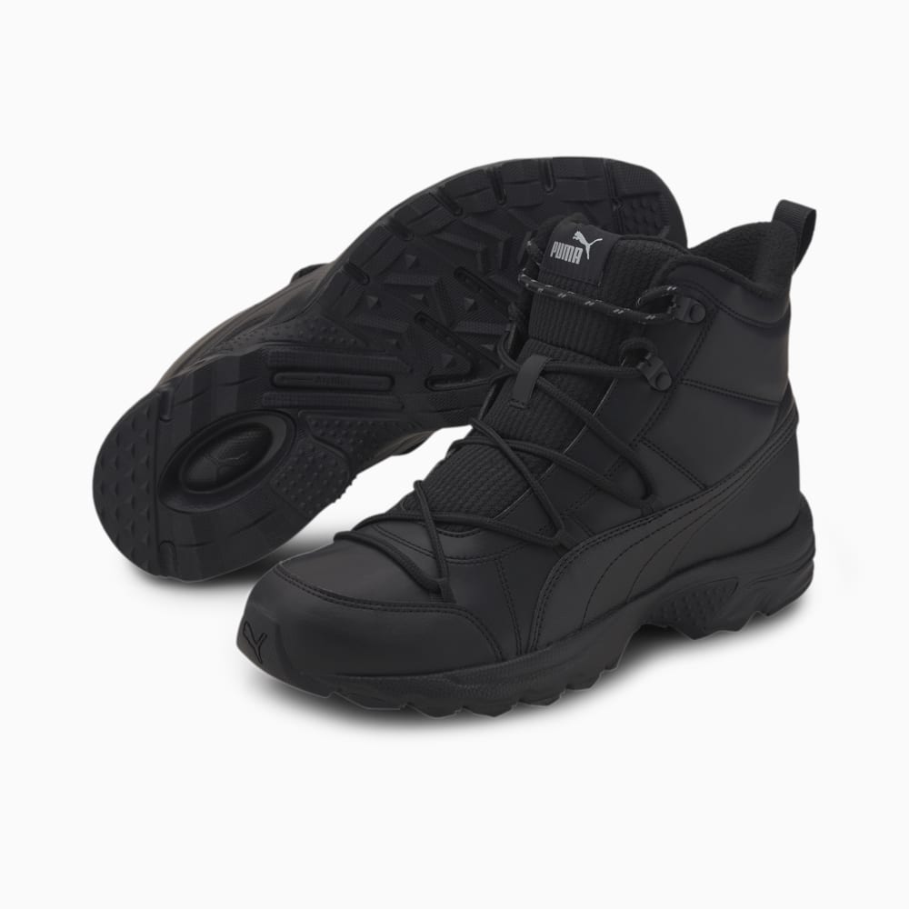 Изображение Puma Кроссовки Axis Trail Boot WTR #2: Black-Black-Puma Aged Silver