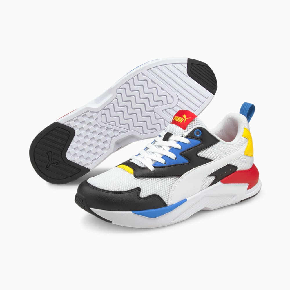 

PUMA - Кроссовки X-Ray Lite – Puma White-Puma White-Puma Black-Nebulas Blue-High Risk Red –, Белый