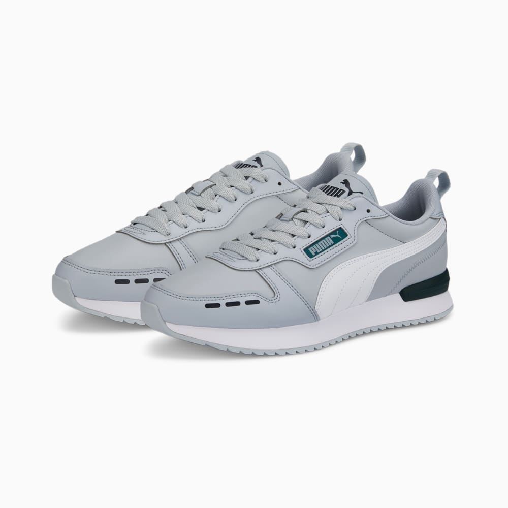 Изображение Puma Кроссовки R78 Trainers #2: Platinum Gray-Puma White-Varsity Green