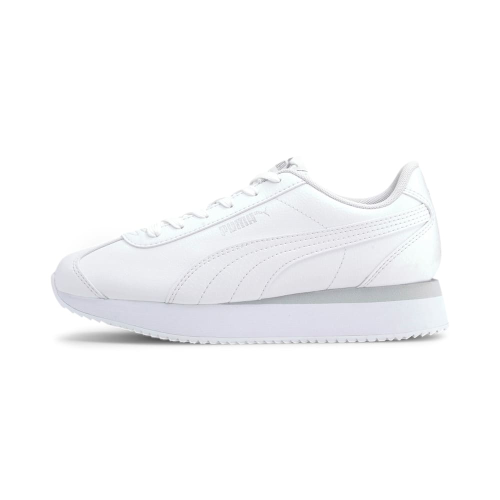 puma stacked trainers